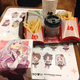 Illustration for article titled Tokyo Hamburger Restaurant Covered in Anime